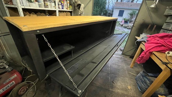 Meuble vestiaire métallique 10