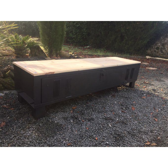 MEUBLE 7 / VESTIAIRE INDUSTRIEL MEUBLE TV